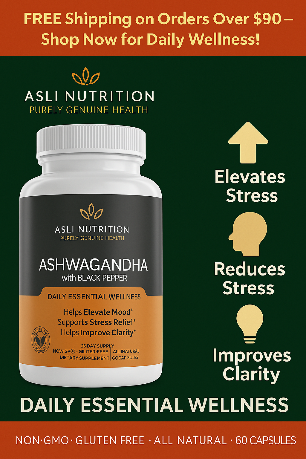 Ashwagandha with Black Pepper