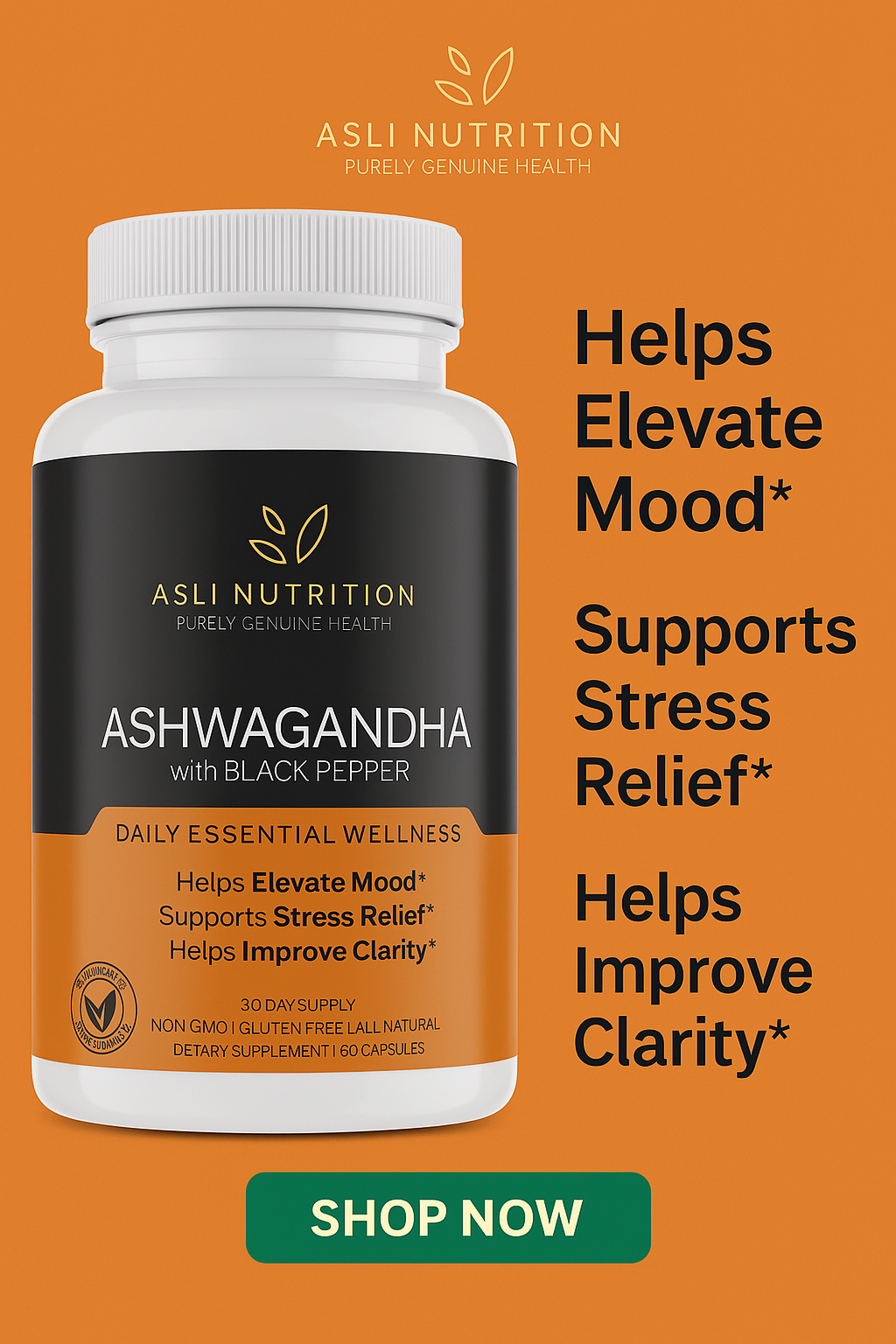 Ashwagandha with Black Pepper