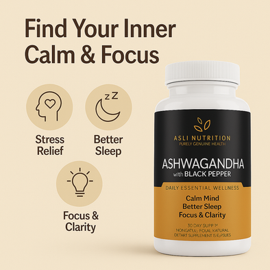 Ashwagandha with Black Pepper Benefits