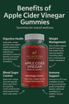 Asli Nutrition Apple Cider Vinegar Gummies – Gut Health & Detox