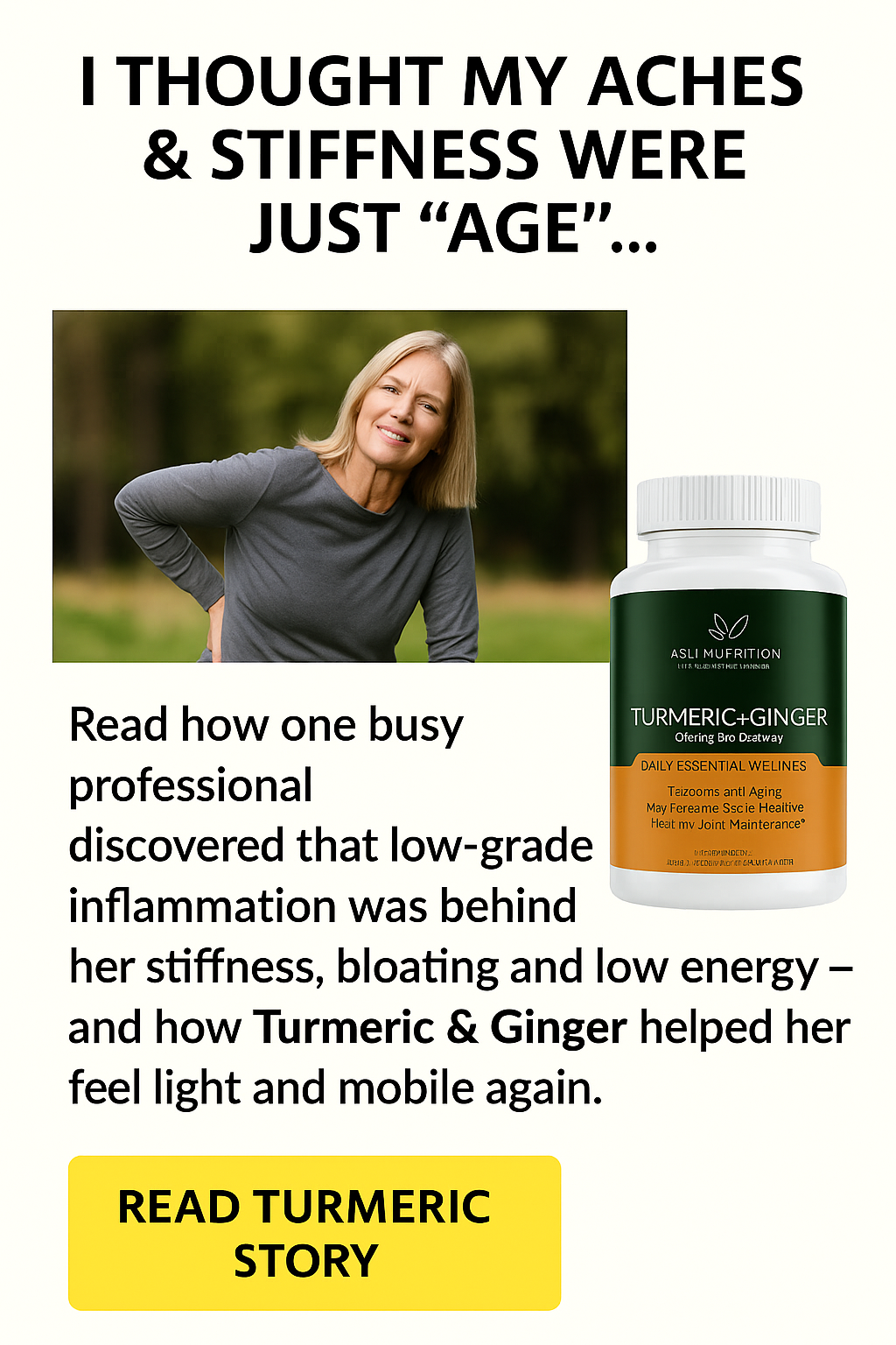 MOVE EASIER. FEEL LIGHTER. REDUCE DAILY INFLAMMATION.