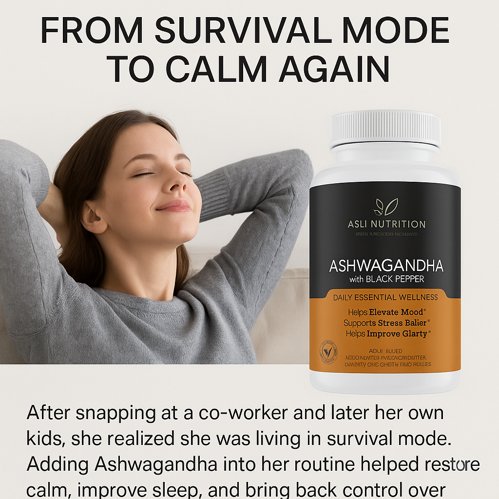 CALM YOUR MIND. STEADY YOUR ENERGY. FEEL LIKE YOURSELF AGAIN.