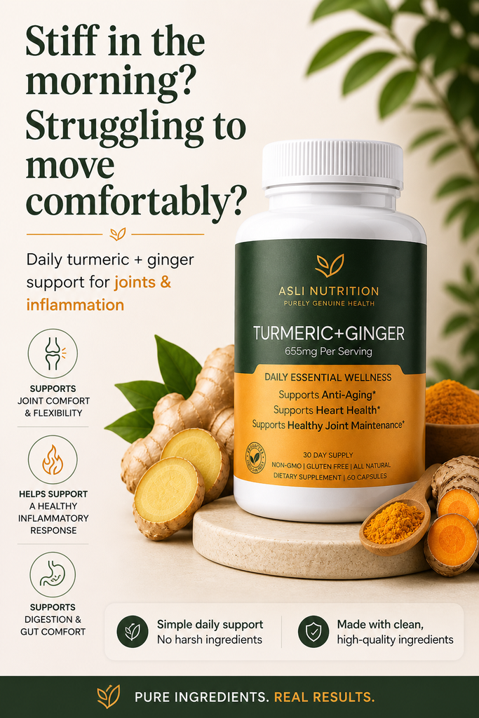Asli Nutrition Turmeric & Ginger